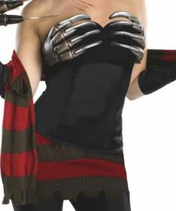 Rubie's Womens Freddy Krueger'Never Sleep Again' Costume For Adults - Warner Bros Nightmare On Elm St