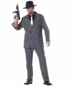 California Costume Collections Gangster Costume For Adults Mens