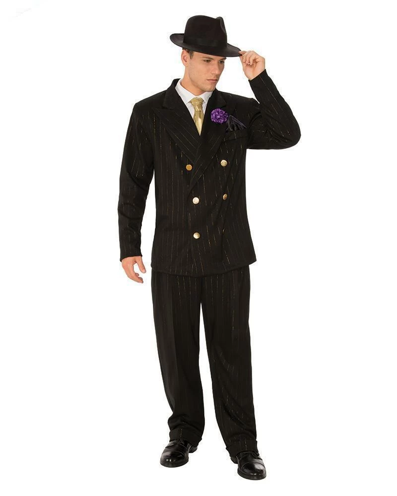 Rubie's Gangster Costume For Adults Mens