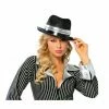 Roma Gangster Hat With Silver Trim For Adults Shop All Adult Costumes