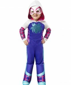 Rubie's Ghost Spider Deluxe Costume For Toddlers - Marvel Spidey & His Amazing Friends