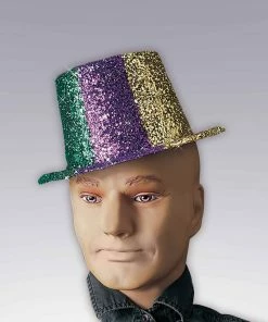 Forum Novelties Mens Glitter Top Hat