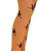 Rubie's Glitter Witch Orange Child Tights