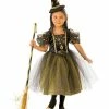 Rubie's Golden Star Witch Costume For Kids Girls