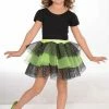 Rubie's Green And Black Girls Tutu Costume