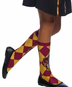 Rubie's Gryffindor Socks For Teens & Adults - Warner Bros Harry Potter Womens