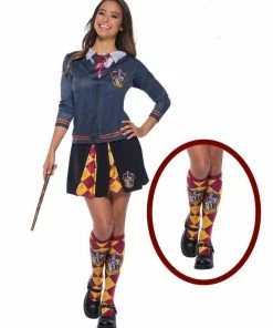 Rubie's Gryffindor Socks For Teens & Adults - Warner Bros Harry Potter Womens
