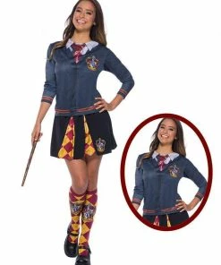 Rubie's Gryffindor Top For Adults - Warner Bros Harry Potter Womens