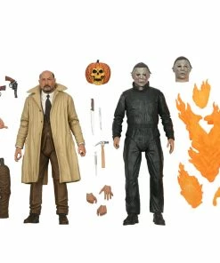 Halloween 2 - 7" Scale Action Figure - Ultimate Michael Myers & Dr Loomis 2-pack - NECA Collectibles Letter H Costumes