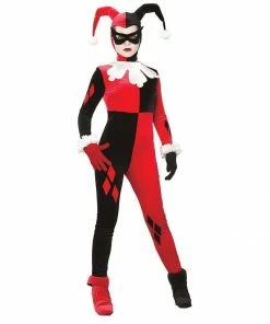 Rubie's Womens Harley Quinn Comic Book Costume For Adults - Warner Bros DC Comics