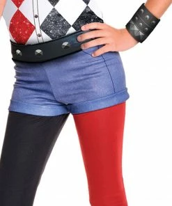 Rubie's Harley Quinn Deluxe Costume For Kids - Warner Bros DC Super Hero Girls