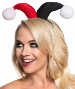 Rubie's Womens Harley Quinn Fool's Hat Headband - Warner Bros DC Comics