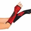 Rubie's Harley Quinn Gauntlets For Adults - Warner Bros DC Comics Womens