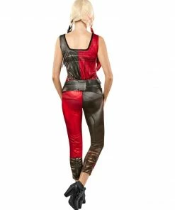 Rubie's Womens Harley Quinn Jumpsuit Costume For Adults - Warner Bros Suicide Squad 2