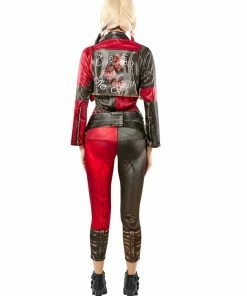 Rubie's Womens Harley Quinn Jumpsuit Costume For Adults - Warner Bros Suicide Squad 2