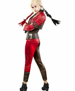 Rubie's Womens Harley Quinn Jumpsuit Costume For Adults - Warner Bros Suicide Squad 2