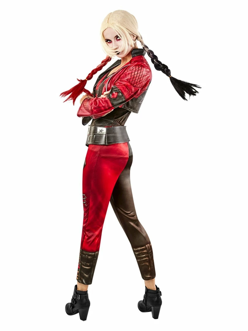 Rubie's Womens Harley Quinn Jumpsuit Costume For Adults - Warner Bros Suicide Squad 2