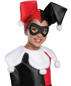 Rubie's Harley Quinn Jumpsuit Costume For Kids - Warner Broc DC Super Hero Girls