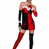 Rubie's Harley Quinn Secret Wishes Costume For Adults - Warner Bros DC Comics Womens