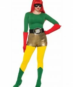 Forum Novelties Mens Hero Green Boot Tops For Adults