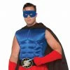 Forum Novelties Hero Muscle Chest Blue For Adults Shop All Adult Costumes