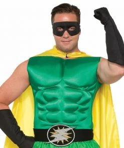 Forum Novelties Hero Muscle Chest Green For Adults Shop All Adult Costumes