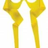 Forum Novelties Hero Yellow Mask With Rear Tie For Adults