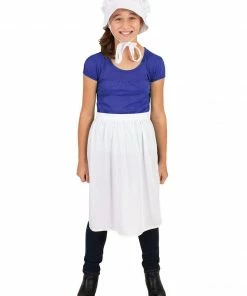 Rubie's Historical Bonnet & Apron Set For Kids Girls