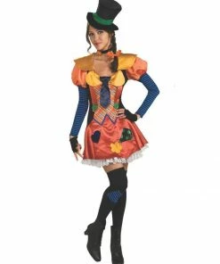 Rubie's Womens Hobo The Clown Costume For Adults