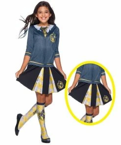 Rubie's Hufflepuff Child Skirt For Kids - Warner Bros Harry Potter