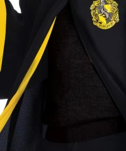 Rubie's Hufflepuff Deluxe Robe For Adults - Warner Bros Harry Potter