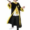 Rubie's Hufflepuff Deluxe Robe For Adults - Warner Bros Harry Potter