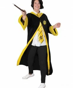Rubie's Hufflepuff Deluxe Robe For Adults - Warner Bros Harry Potter