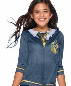 Rubie's Hufflepuff Top For Kids - Warner Bros Harry Potter Girls