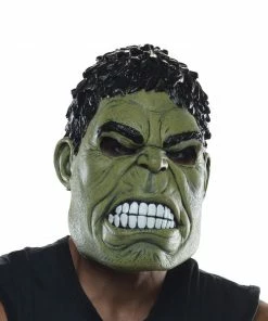 Rubie's Hulk 3/4 Mask For Adults - Marvel Avengers