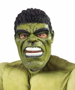 Rubie's Hulk Deluxe Costume For Adults - Marvel Avengers Mens