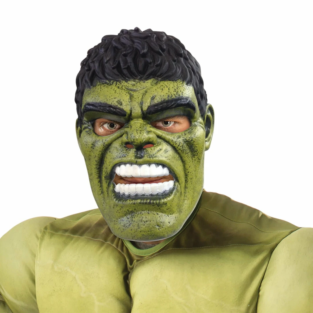 Rubie's Hulk Deluxe Costume For Adults - Marvel Avengers Mens