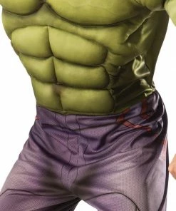 Rubie's Hulk Deluxe Costume For Adults - Marvel Avengers Mens