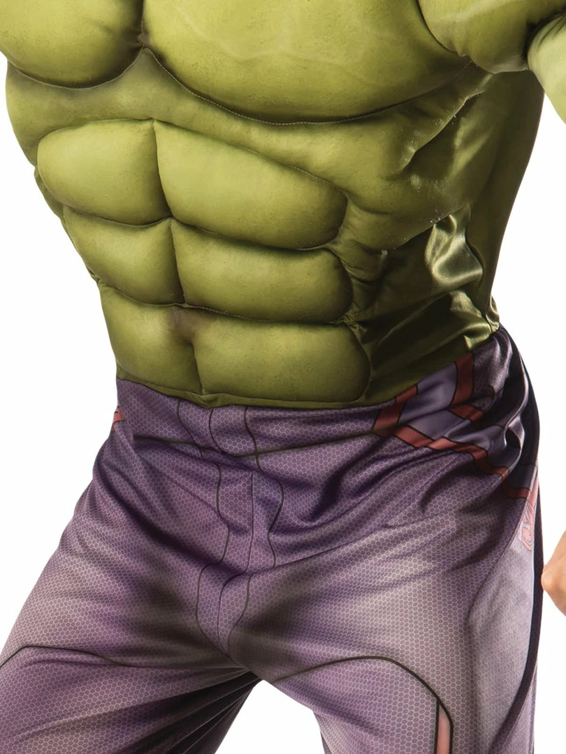 Rubie's Hulk Deluxe Costume For Adults - Marvel Avengers Mens