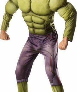 Rubie's Hulk Deluxe Costume For Adults - Marvel Avengers Mens