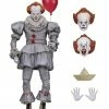Creepy Clowns IT - 7" Scale Action Figure - Ultimate Pennywise (2017) - NECA Collectibles