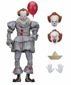 Creepy Clowns IT - 7" Scale Action Figure - Ultimate Pennywise (2017) - NECA Collectibles