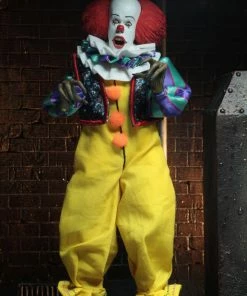 IT Movie (1990) - 8" Scale Clothed Action Figure - Pennywise - NECA Collectibles