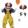 IT Movie (1990) - 8" Scale Clothed Action Figure - Pennywise - NECA Collectibles