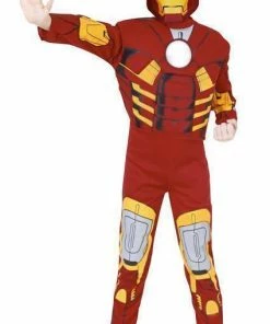 Rubie's Iron Man Deluxe Costume For Kids - Marvel Avengers Boys