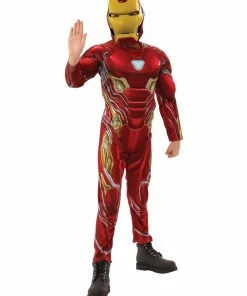 Rubie's Iron Man Deluxe Costume For Kids - Marvel Iron Man