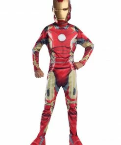 Rubie's Iron Man Mark 43 Costume For Kids - Marvel Avengers Boys