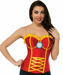 Rubie's Iron Rescue Ribboned Corset For Adults - Marvel Avengers
