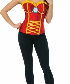 Rubie's Iron Rescue Ribboned Corset For Adults - Marvel Avengers