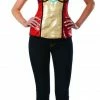 Rubie's Iron Rescue Sequined Corset For Adults - Marvel Avengers Womens